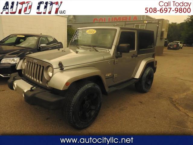 2015 Jeep Wrangler Sahara for sale in Bridgewater, MA
