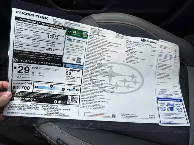 2026 Subaru Crosstrek Limited