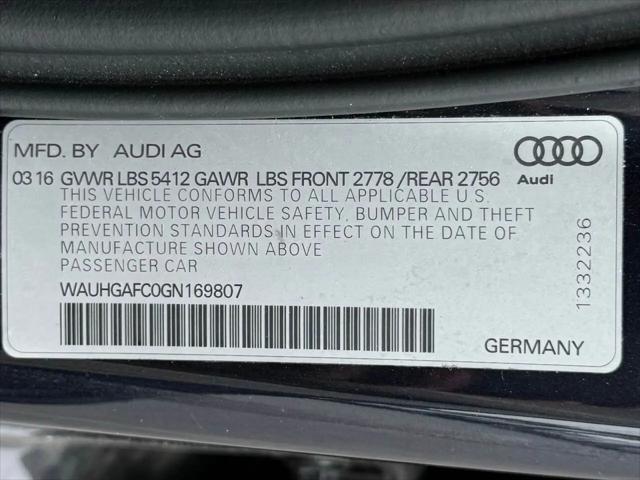 2016 Audi A6 3.0T Premium Plus