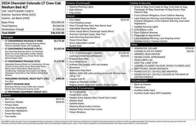 2024 Chevrolet Colorado 4WD LT