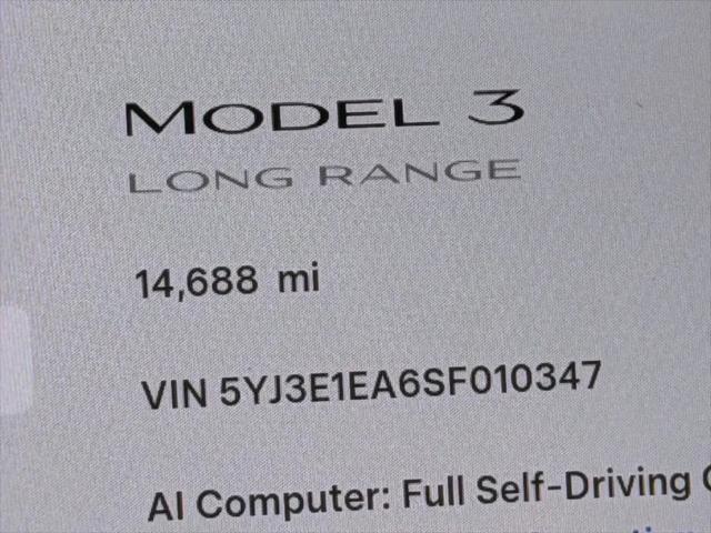 2025 Tesla Model 3 Standard Rear-Wheel Drive