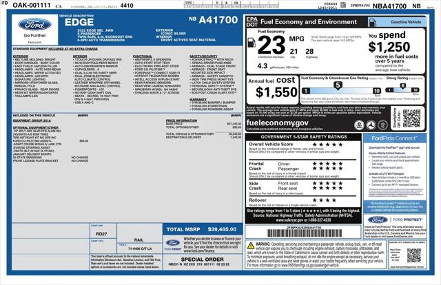 2022 Ford Edge SEL