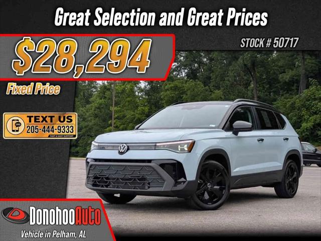 2025 Volkswagen Taos 1.5T SE Black for sale in Pelham, AL