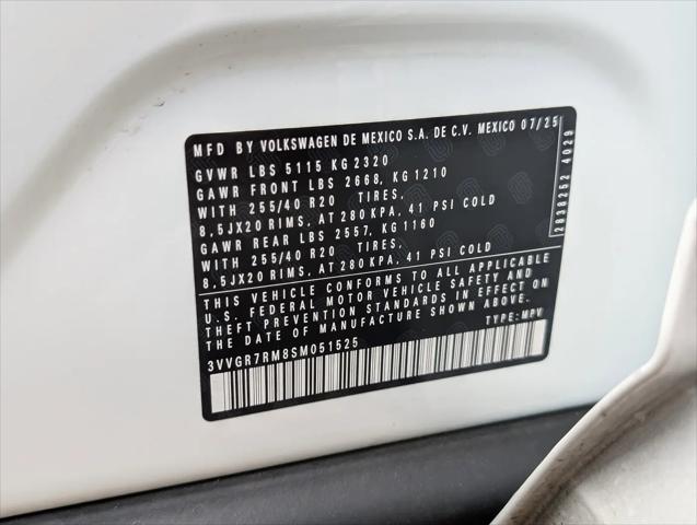 2025 Volkswagen Tiguan 2.0T SE R-Line Black