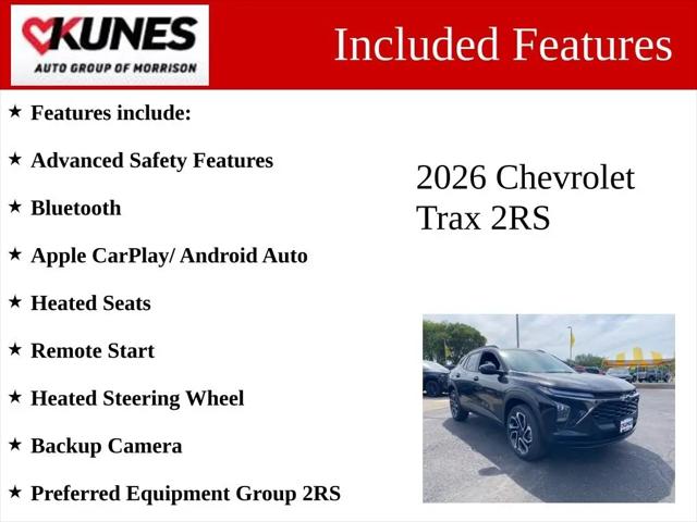 2026 Chevrolet Trax FWD 2RS