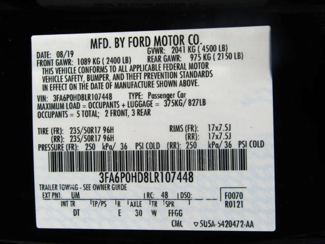 2020 Ford Fusion SE