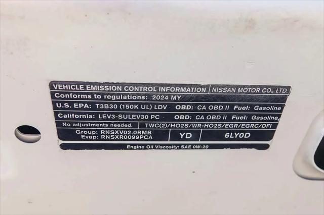 2024 Nissan Sentra SV Xtronic CVT