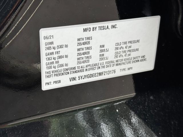 2021 Tesla Model Y Long Range Dual Motor All-Wheel Drive
