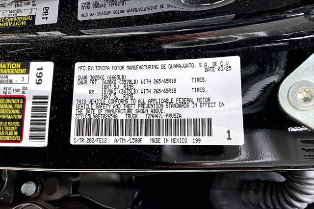 2025 Toyota Tacoma TRD Sport 4WD