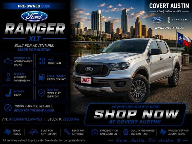 2020 Ford Ranger XLT for sale in Austin, TX
