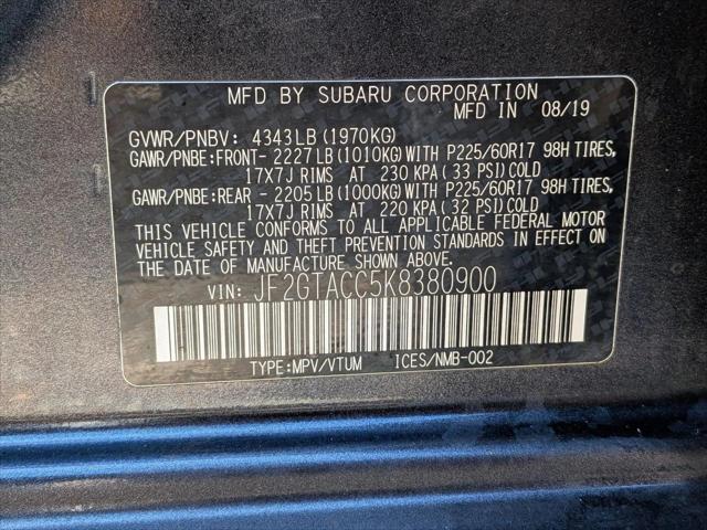 2019 Subaru Crosstrek 2.0i Premium