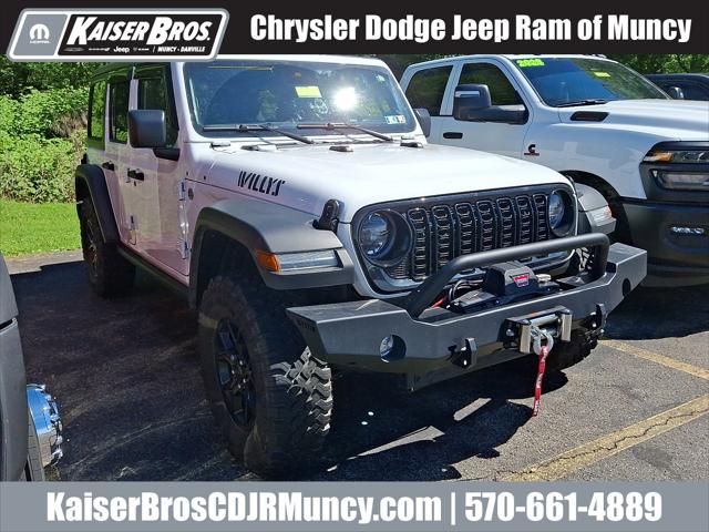 2024 Jeep Wrangler 4-Door Willys 4x4 for sale in Muncy, PA