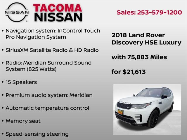 2018 Land Rover Discovery HSE LUXURY