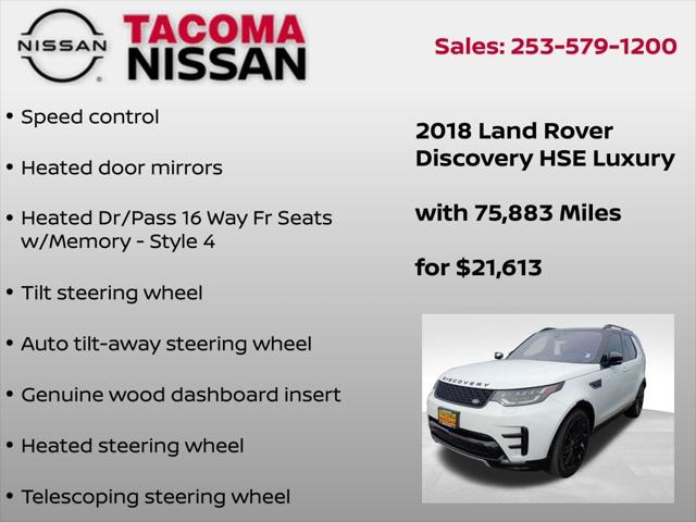 2018 Land Rover Discovery HSE LUXURY