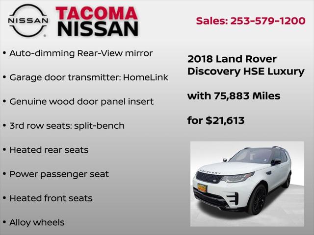 2018 Land Rover Discovery HSE LUXURY