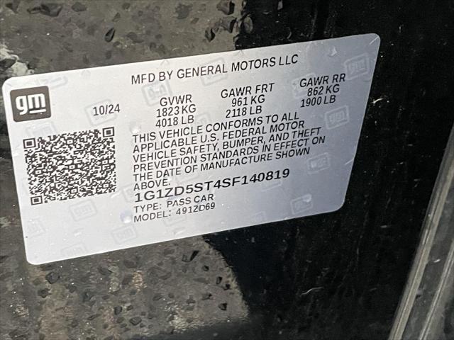 2025 Chevrolet Malibu FWD 1LT