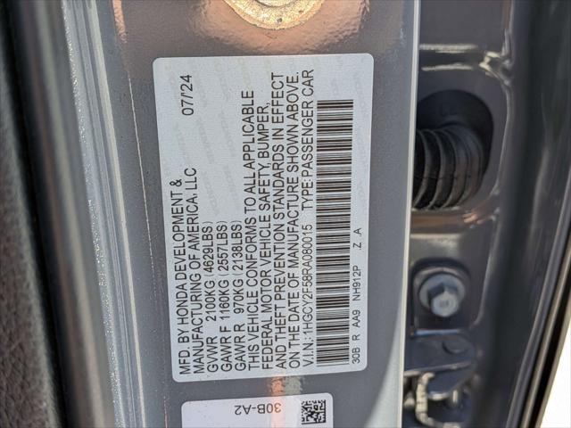 2024 Honda Accord Hybrid Sport