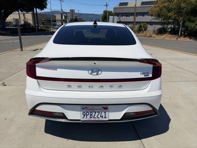 2021 Hyundai Sonata Blue