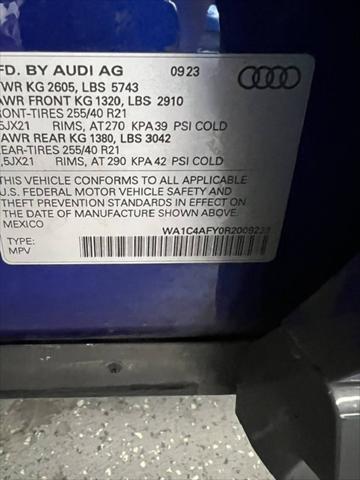 2024 Audi SQ5 Prestige TFSI quattro Tiptronic