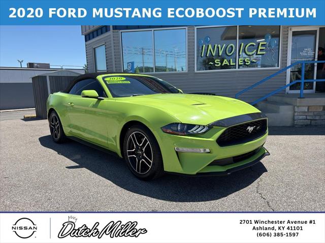 2020 Ford Mustang EcoBoost Premium Convertible for sale in Ashland, KY