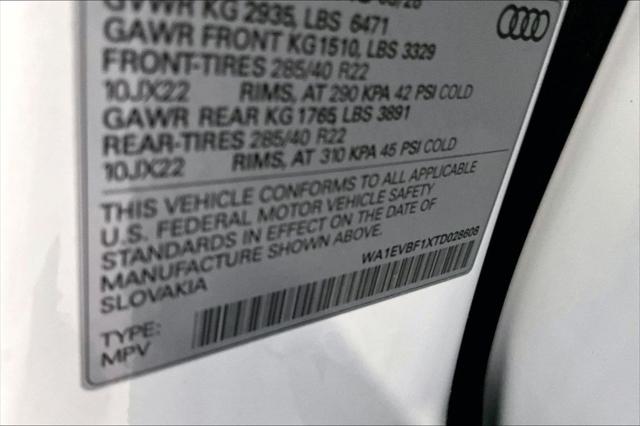 2026 Audi Q8 Premium Plus 55 TFSI quattro Tiptronic