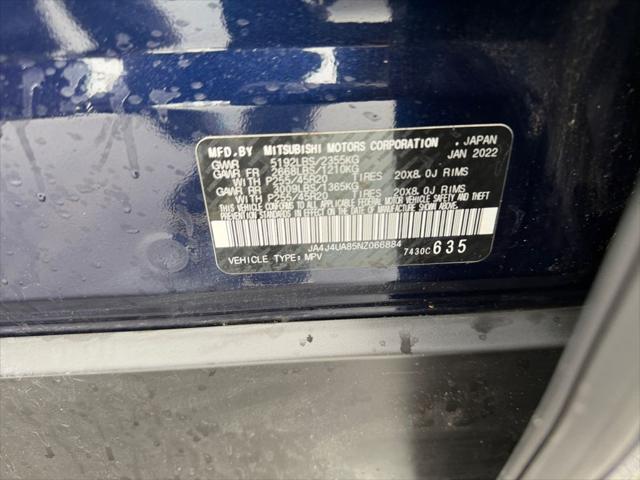 2022 Mitsubishi Outlander Black Edition S-AWC