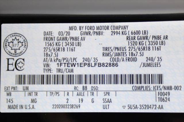 2020 Ford F-150 XLT
