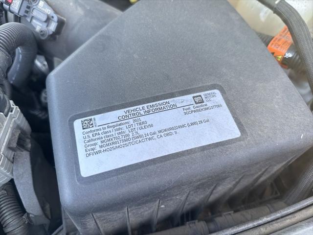 2021 Chevrolet Silverado 1500 2WD Crew Cab Short Bed Custom