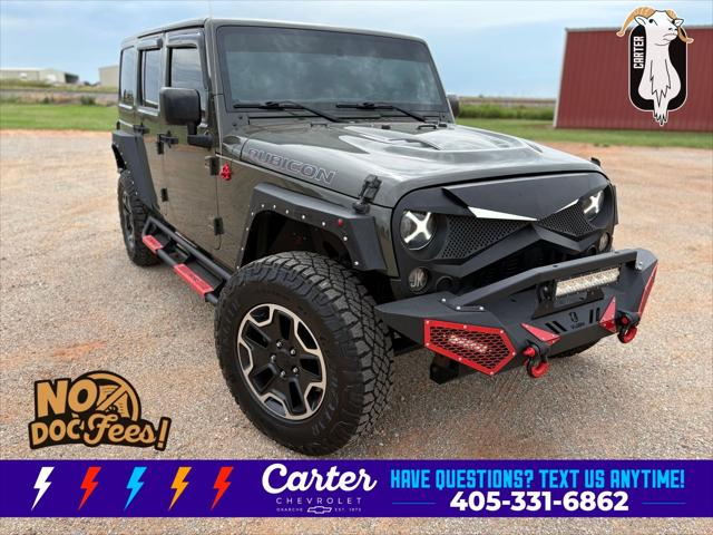 2015 Jeep Wrangler Unlimited Rubicon Hard Rock for sale in Okarche, OK
