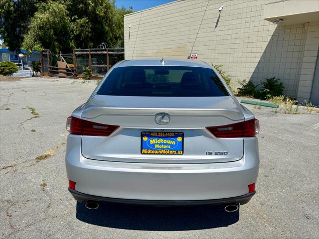 2015 Lexus IS 250 IS 250 SEDAN 4D
