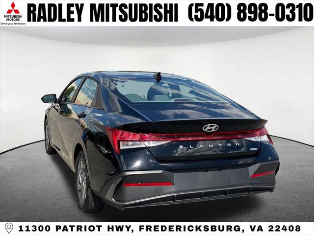 2025 Hyundai Elantra Hybrid Blue