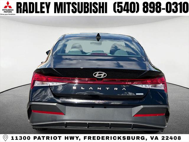 2025 Hyundai Elantra Hybrid Blue
