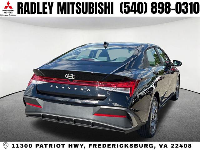 2025 Hyundai Elantra Hybrid Blue