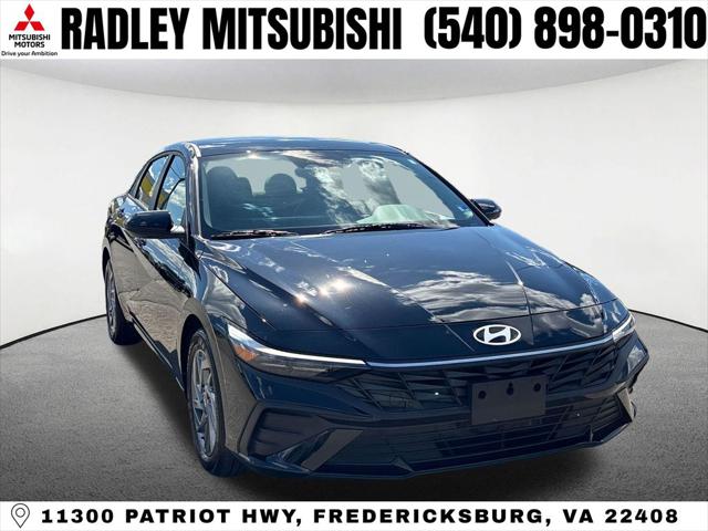 2025 Hyundai Elantra Hybrid Blue
