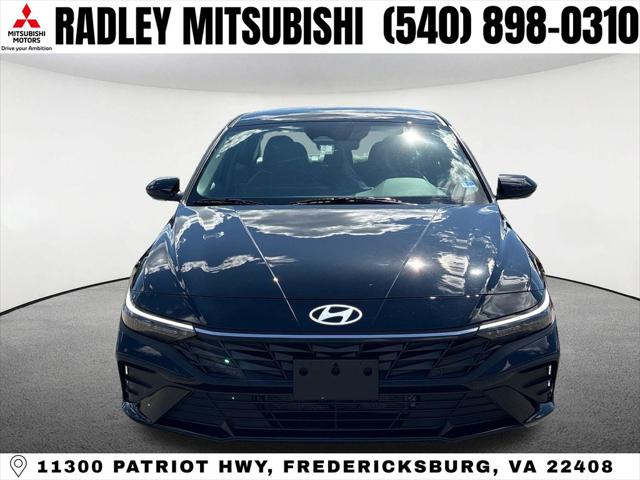 2025 Hyundai Elantra Hybrid Blue