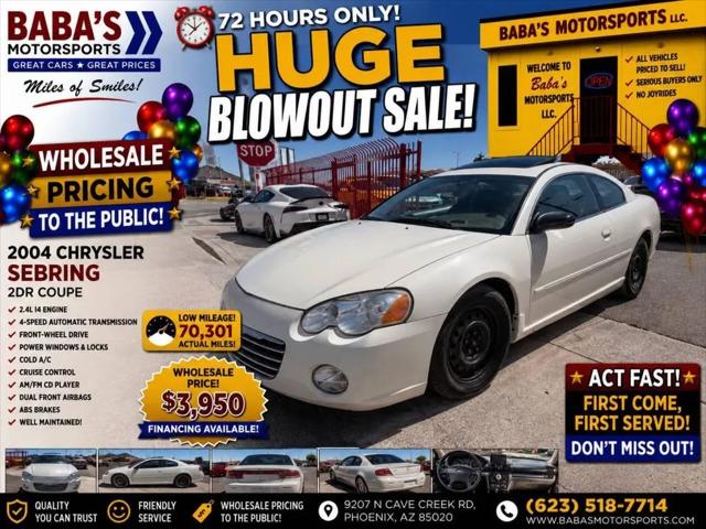 2004 Chrysler Sebring Base for sale in Phoenix, AZ
