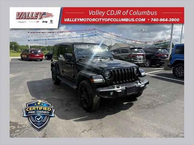 2022 Jeep Wrangler Unlimited Sahara Altitude 4x4 for sale in Pataskala, OH