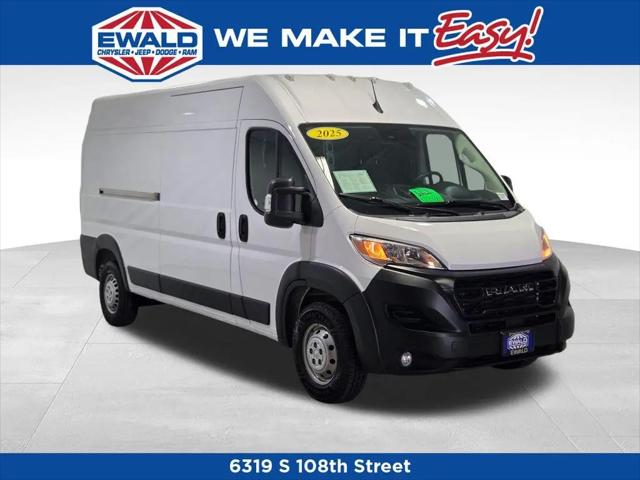 2025 Ram ProMaster 2500 Cargo Van Tradesman High Roof 159" WB w/Pass Seat for sale in Oconomowoc, WI
