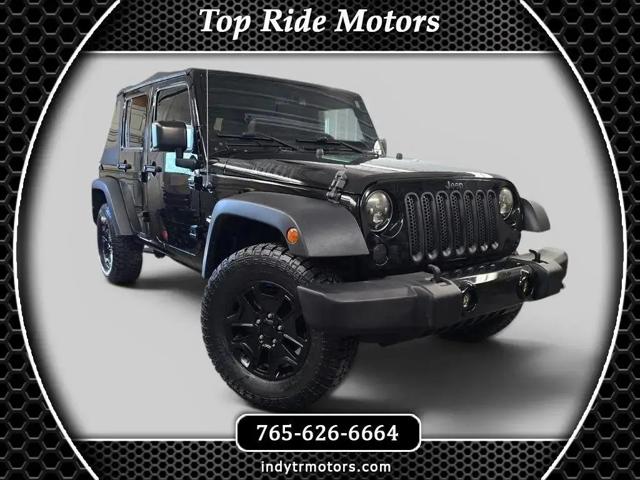 2015 Jeep Wrangler Unlimited Willys Wheeler for sale in Kokomo, IN