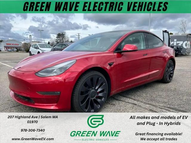 2021 Tesla Model 3 Performance Dual Motor All-Wheel Drive for sale in Salem, MA