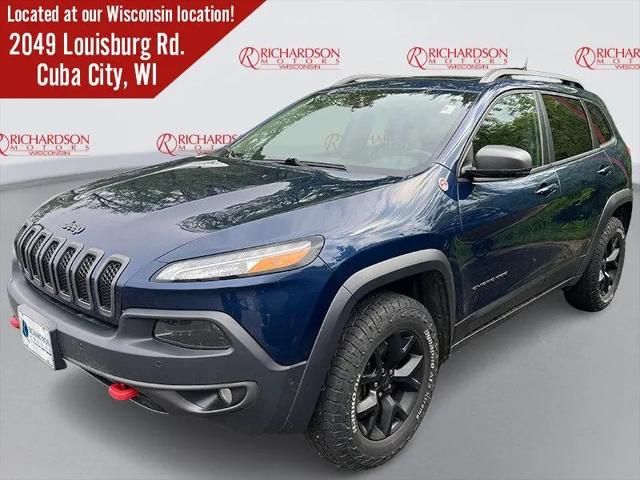 2018 Jeep Cherokee Trailhawk 4x4 for sale in Cuba City, WI