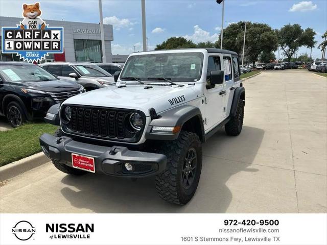 2025 Jeep Wrangler 4-Door Willys 4x4 for sale in Lewisville, TX