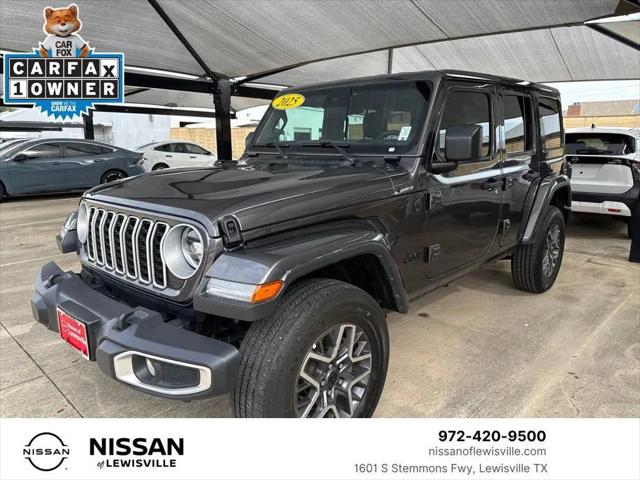2025 Jeep Wrangler 4-Door Sahara 4x4 for sale in Lewisville, TX