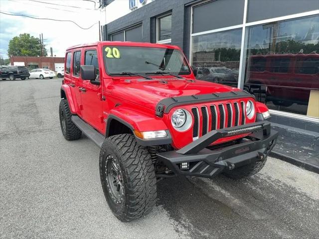 2020 Jeep Wrangler Unlimited Sahara for sale in Milton, PA