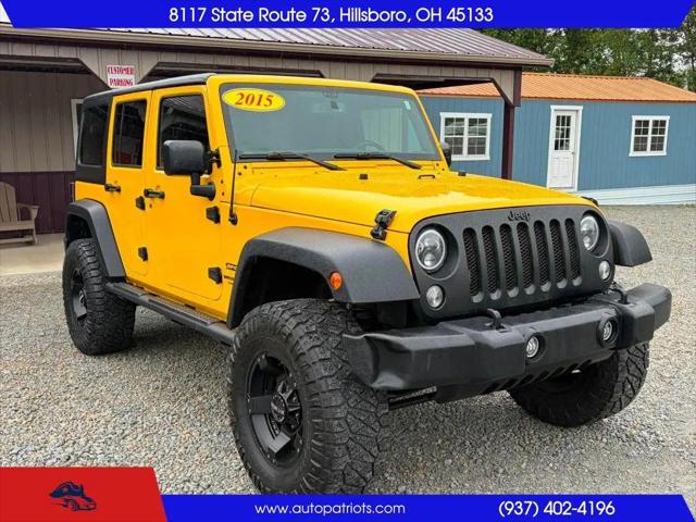 2015 Jeep Wrangler Unlimited Sport for sale in Hillsboro, OH
