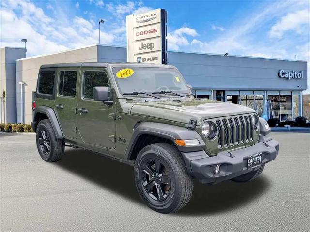 2022 Jeep Wrangler Unlimited Sport Altitude 4x4 for sale in Willimantic, CT