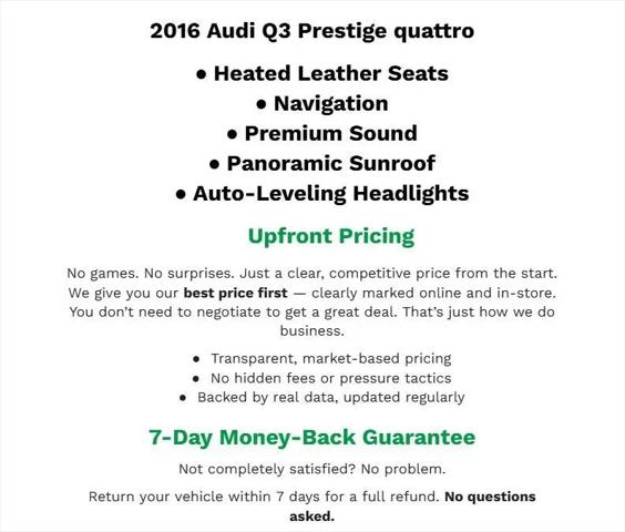 2016 Audi Q3 2.0T Premium Plus for sale in Green Bay, WI