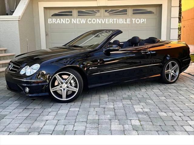 2007 Mercedes-Benz CLK-CLASS CLK 63 AMG 2dr Convertible for sale in New Port Richey, FL