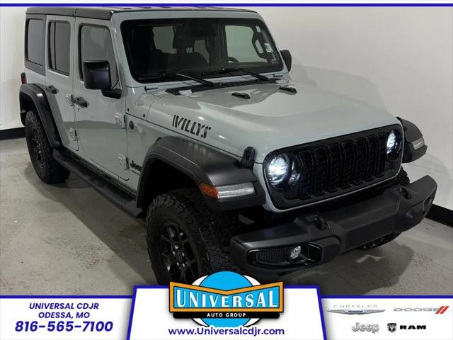 2024 Jeep Wrangler 4-Door Willys for sale in Odessa, MO