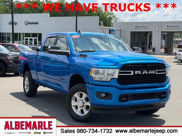 2021 Jeep Ram 2500 Big Horn Crew Cab 4x4 6'4" Box for sale in Albemarle, NC